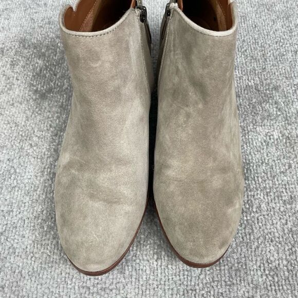 Sam Edelman Petty Women's Tan Putty Suede Ankle Bootie Boots Size 7.5 - Picture 2 of 7